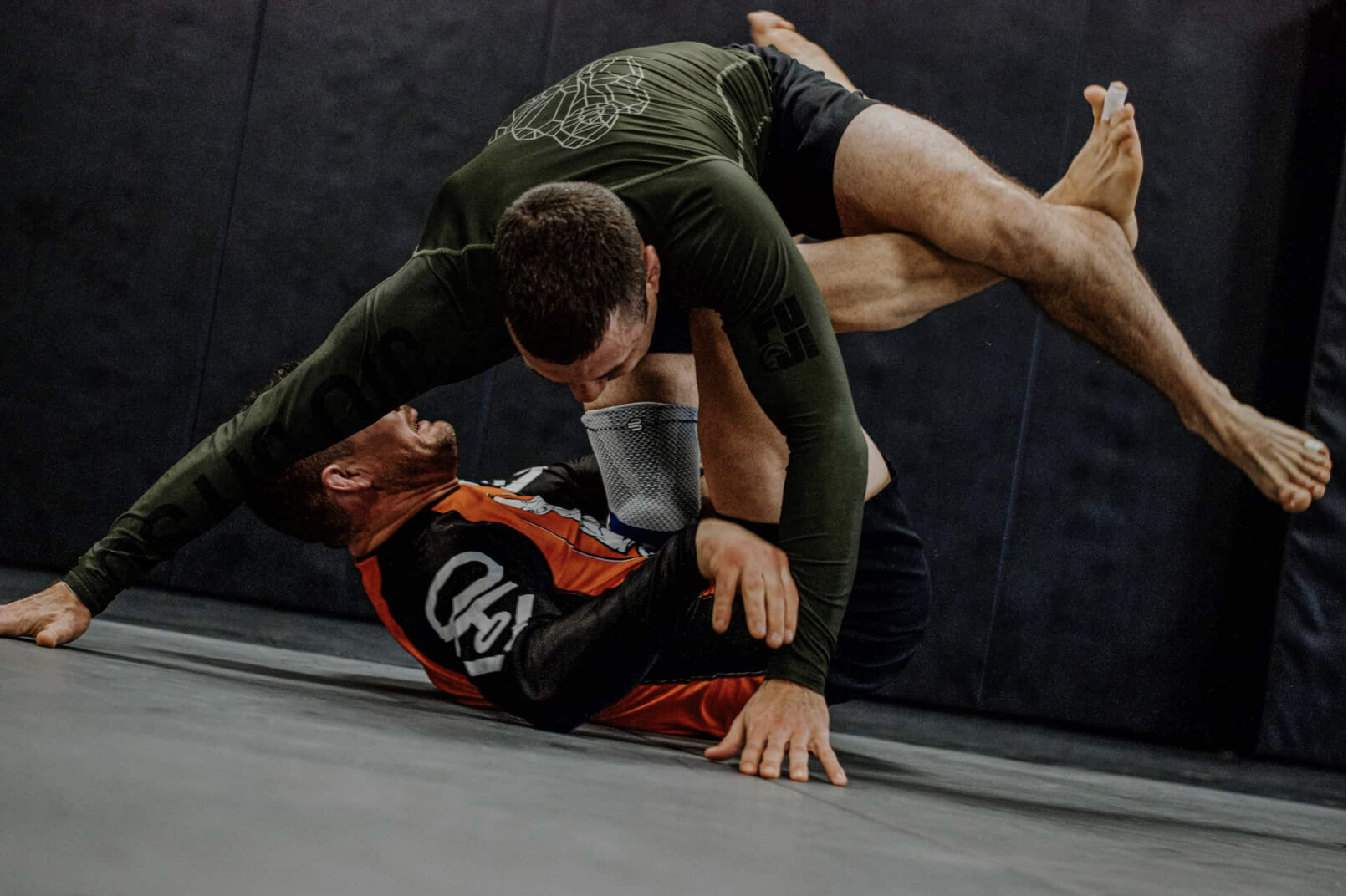 No-gi grappling training at Spartan Combat Sports