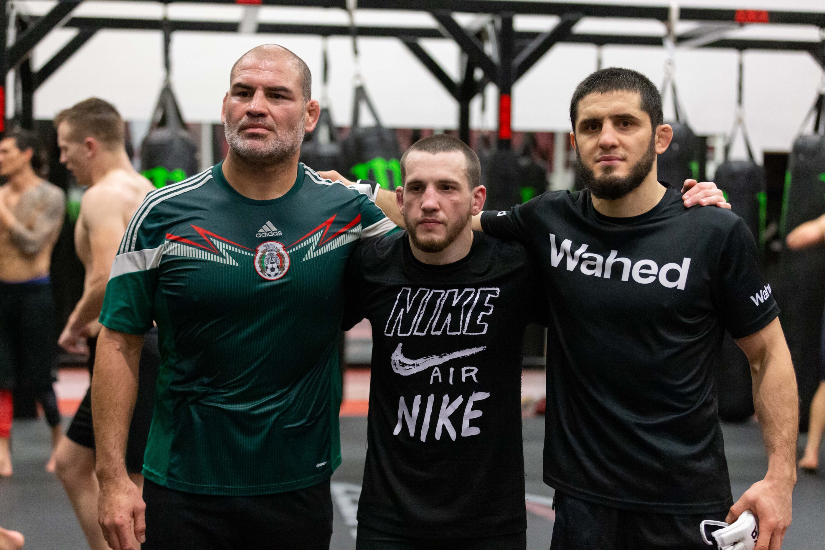 Coach David training with students at Spartan Combat Sports